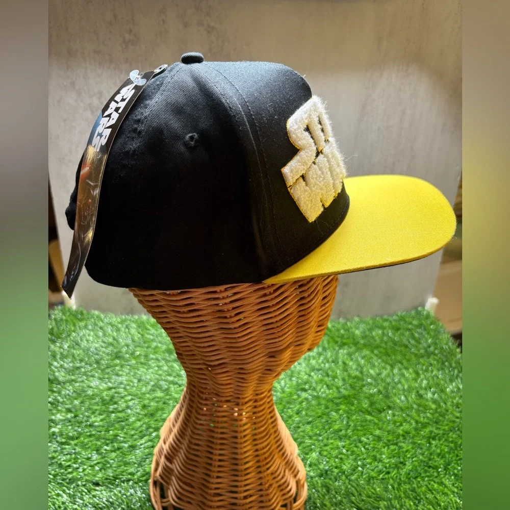 NWT Disney STAR WARS “May The Force Be With You”-Snap Back-Adjustable Cap - Picture 3 of 9